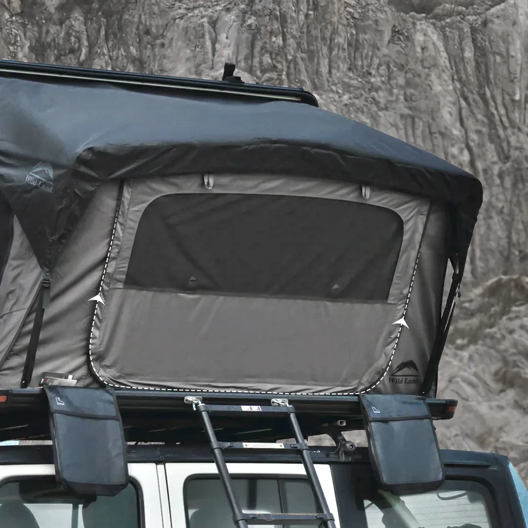 Wild Land Overland Roof Top Tent - Desert Cruiser Pro 140cm - Image 6