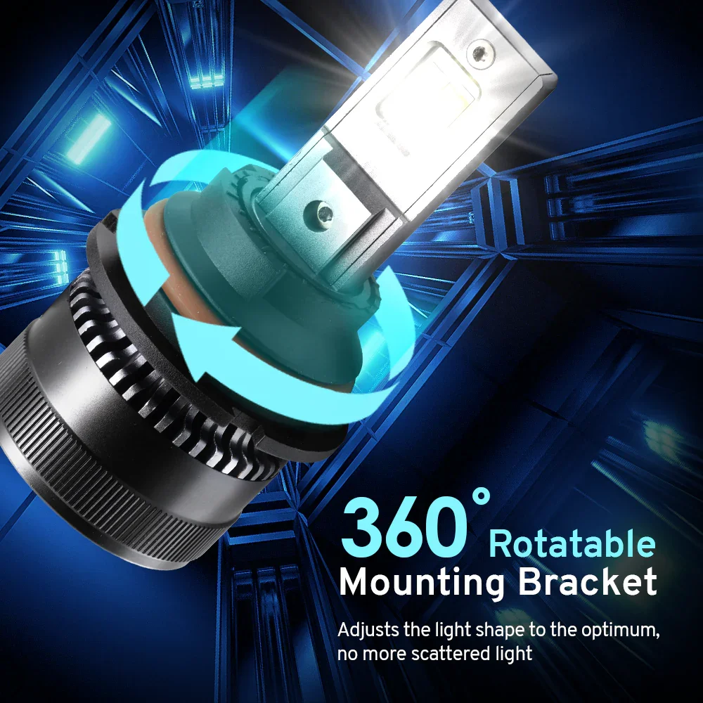 Z5 Series CSP LED Headlight Bulbs (9005 9006 9007 H4 H7 H11 H13) - Image 10