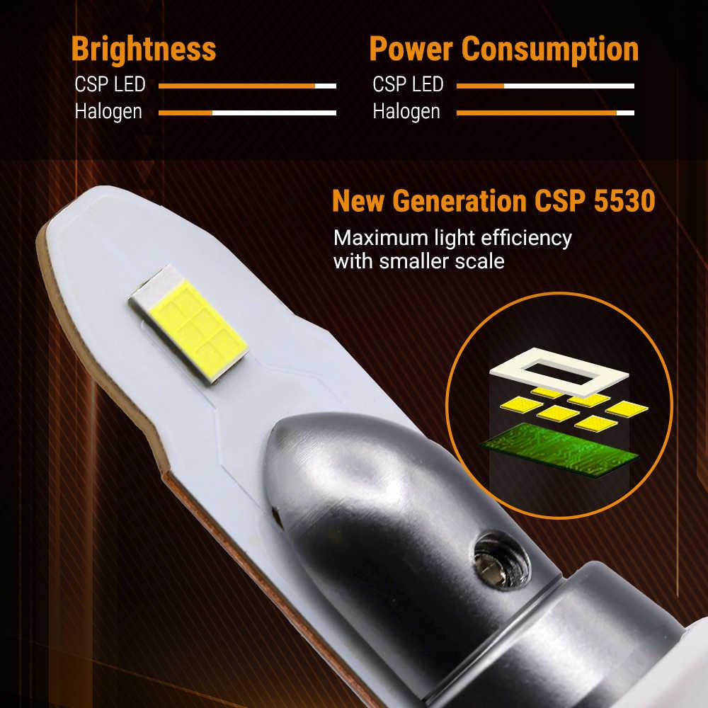 Z7 Series LED Fog Light Bulbs 6000K White (H11 9006 9005) - Image 4